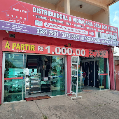 Vidraçaria Casa dos Vidros Ceilândia Brasília