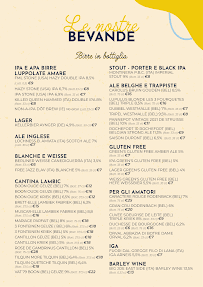 Carte du Oro Birra à Turin