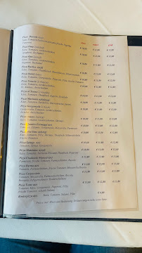 Pizzeria La Marinella à Heubach menu