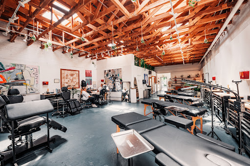Explore tattoo room ideas, creative tattoo ideas in Culver City, available at Alium Tattoo Studio