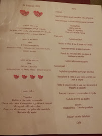 Restaurant Ristorante Trattoria Rosetta à Passarera (le menu)