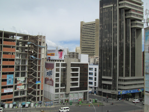 Currency exchange offices in La Paz