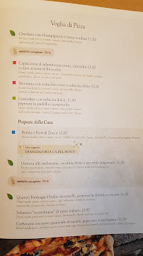 Menu du Ristorante Pizzeria Olivo 1939 à Verona