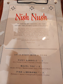 Nish Nush à Cologne menu