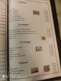 Menu du Taverna dei Duchi à Spoleto