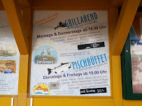 Restaurant de type buffet Gaststube Behling*s à Mönchgut (le menu)