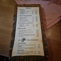 Restaurant Berghütte & Wirtshaus Teufelskanzel à Gerbershausen (le menu)