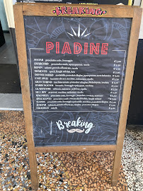 Breaking Toast à Bologna menu