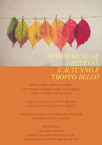 SETTESì al MARINET trattoria900mt à Giaveno menu