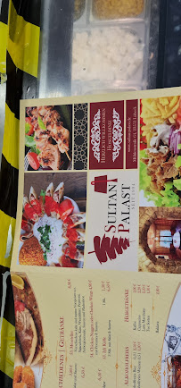Restaurant turc Sultan Palast Lübeck à Lübeck (le menu)