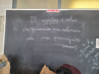 Restaurant de fruits de mer Restaurant La Barchetta à Fano (le menu)