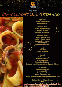 Osteria da Daniele à Montemarano carte