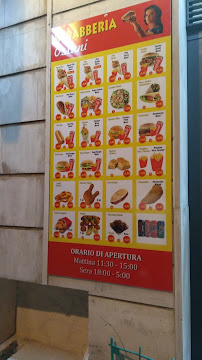 Menu du Kebabberia Ostuni à Ostuni