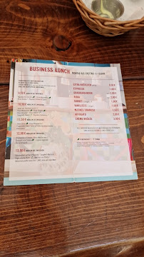 GIOIA à Frankfurt menu