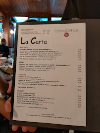 CASAeBOTTEGA à Dolceacqua menu