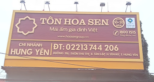 Tôn Hoa sen - Cửa hàng Yên Mỹ