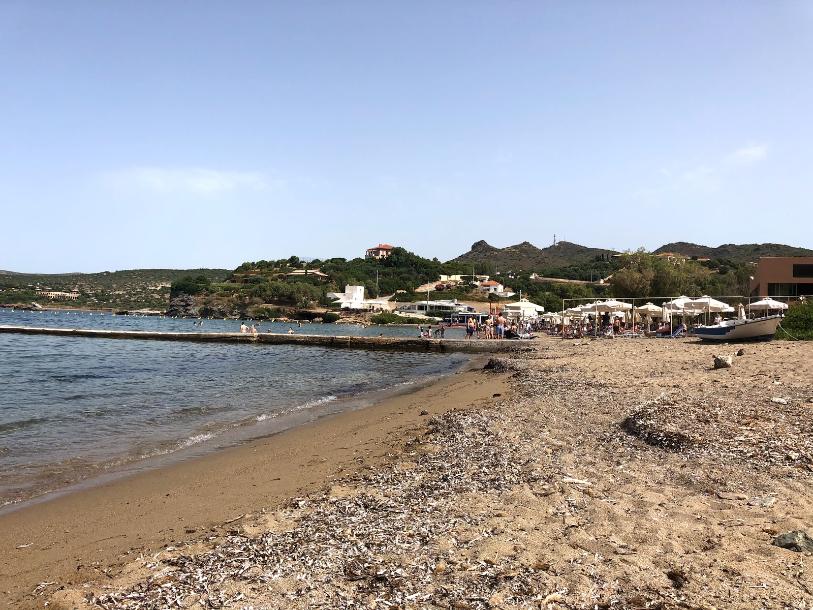 Paralia Souniou'in fotoğrafı doğal alan içinde bulunmaktadır