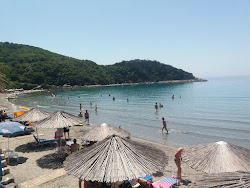Foto van Arilla beach gelegen in een natuurlijk gebied