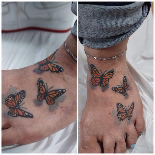 Explore patriotic tattoo ideas, creative tattoo ideas in Milwaukee, available at West Allis Tattoo & Gallery Tattoo Shop Milwaukee