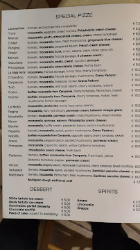 Carte du Matthew's à Giovinazzo