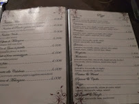 La Boheme à Tropea carte