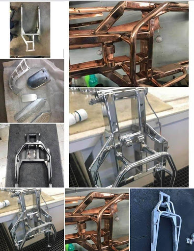 Chrome Plating USA Metal Polishing - Wheels Motorcycle Boat Classic Cars image