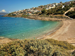Perigiali Beach'in fotoğrafı çok temiz temizlik seviyesi ile
