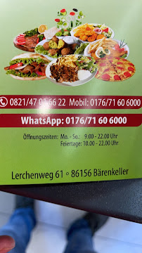 Daud`s Kebaphaus à Augsburg menu