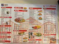 Coza Nova à Gafanha da Encarnação menu