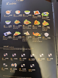restaurant OISHI sushi à La Seyne-sur-Mer menu