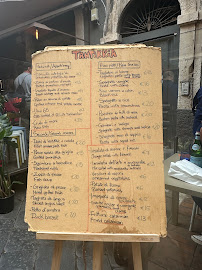 Menu / carte de TANTìKKIA - cucina e vino à Catania