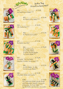 Restaurant chinois China-Restaurant Goldener Drache à Crailsheim (le menu)