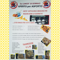 Menu du Snack Bar L'Incontro à San Donà di Piave