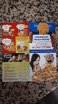 Kebab Istanbul Kebab à Portogruaro (le menu)