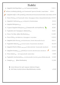 Glashütten Jägerhof à Glashütten menu