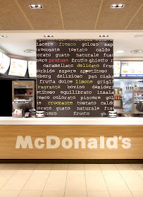 Menu / carte de McDonald's à Messina