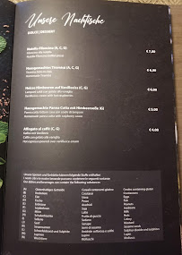 Menu / carte de Pizzeria Edelweiss à Luttach
