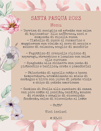 Menu / carte de Ristorante Sapor di Vino Veruno località Revislate. (Novara) à Gattico-Veruno