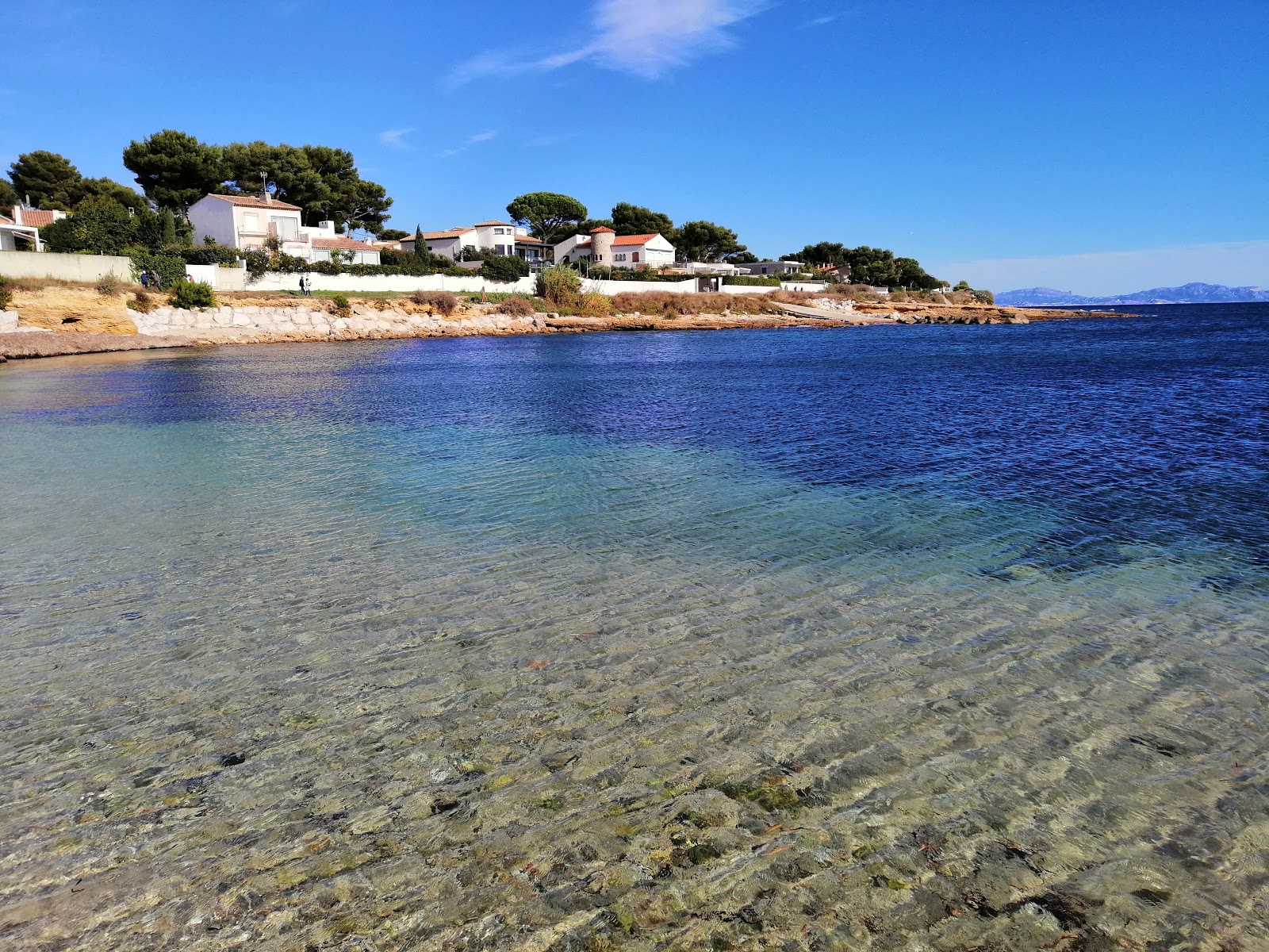 Sausset-les-Pins beach II'in fotoğrafı imkanlar alanı