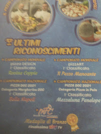 Pizzeria Pizzeria Manhattan à Vallata (le menu)