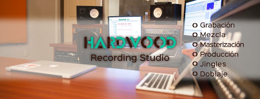 Hardwood recording studio