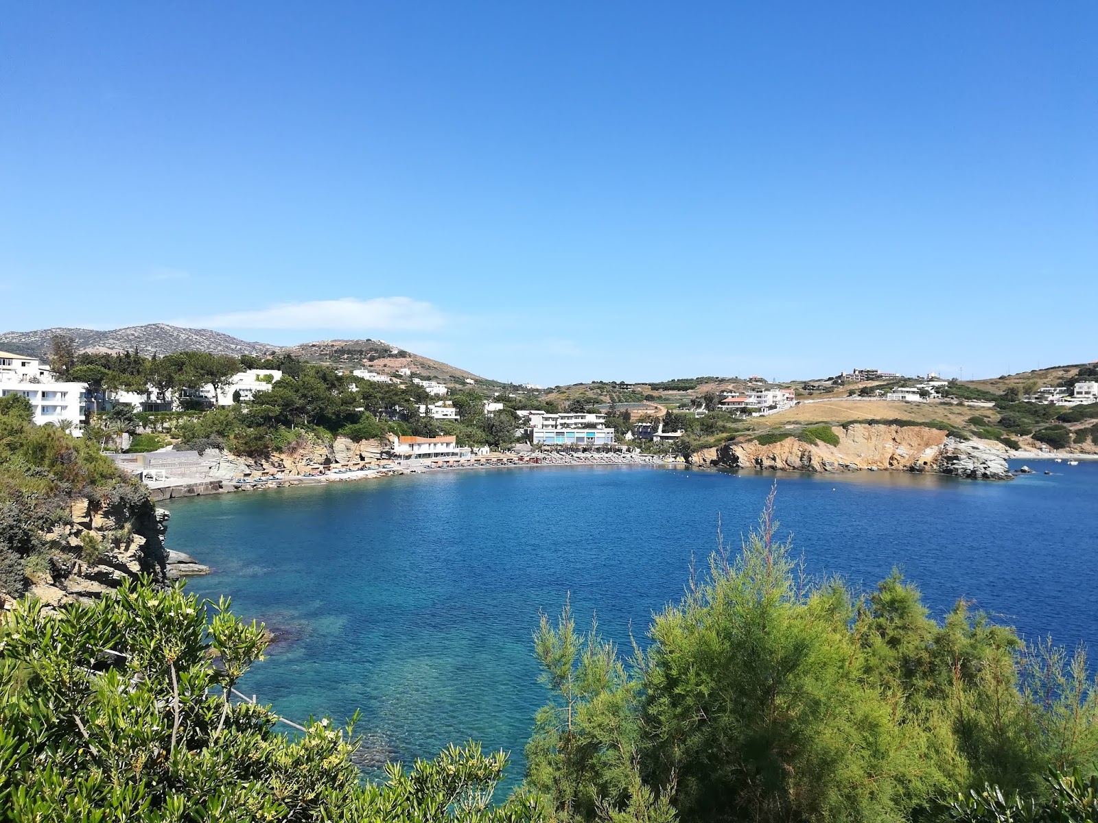 Foto von Kladissos Beach mit kleine bucht