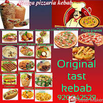 Braga pizzaria kebab à Braga menu