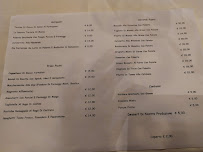 Menu du Ristorante La Fenice Club La Gina à Ferrara