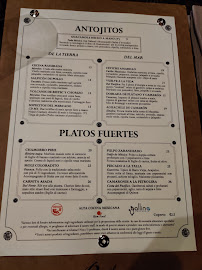 El Beso à Turin menu