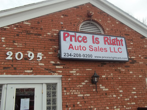 Price Is Right Auto Sales & Service, 2095 East Ave, Akron, OH 44314, USA, 