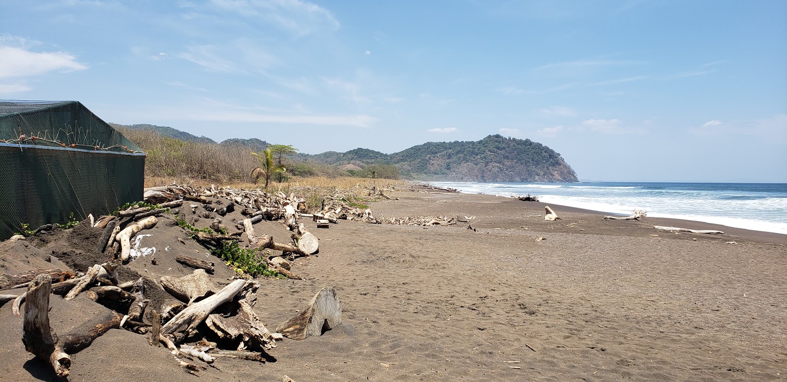 Φωτογραφία του Camaronal Beach με καθαρό νερό επιφάνεια