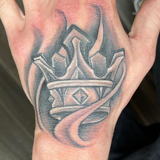 Explore overlord tattoo ideas, creative tattoo ideas in Logan, available at COLLECTIVE STUDIO HOUSE OF MANA INK