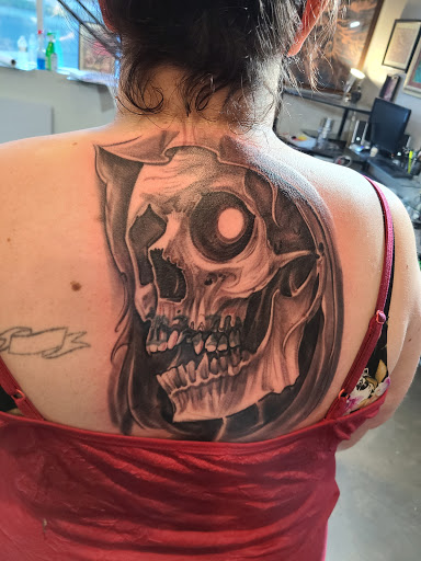 Explore cute frog tattoo ideas, creative tattoo ideas in Manhattan, available at Black Mammoth Tattoo & Piercing