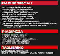Menu du Strike à Imola
